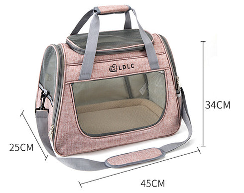 Soft Pet Travel Carrier Carrying Handbag