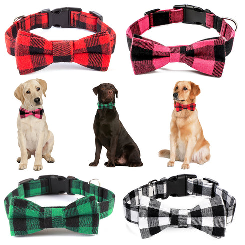 Dog Christmas Classic Plaid Collars