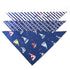 Washable Dog Sailboat Bandanas