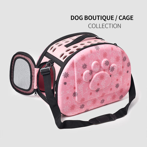 Foldable Pet Dog Cat Carrier Cage