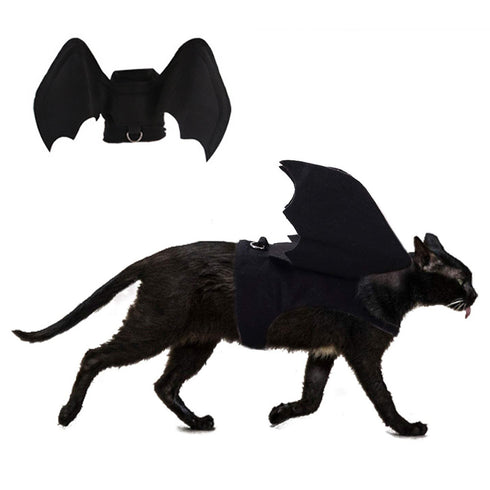 Halloween cat Bat Wings Vampire Costume