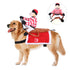 Pet Clothing Dog Santa Claus Riding Costume