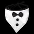 Dog Wedding Bandana Bow Tie Design Scarf