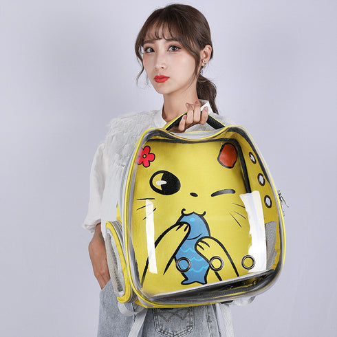 Space Capsule Airline-Approved Dog Backpack