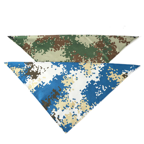 Camouflage Green Army Dog Bandana