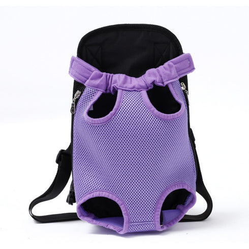 Front Legs Out Dog Carrier Adjustable Backpack