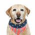 Cute American Flag Dog Bandana