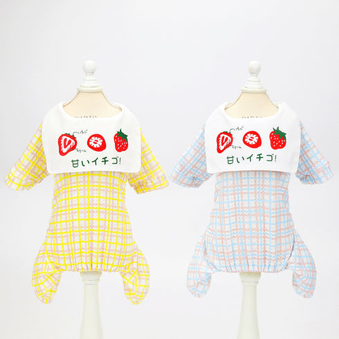 Soft & Comfy Strawberry T-Shirt for Dogs