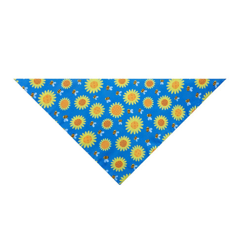 Sunflower Cake Dog Scarfs Bandannas