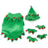 Dog Green Elf Costume with Hat