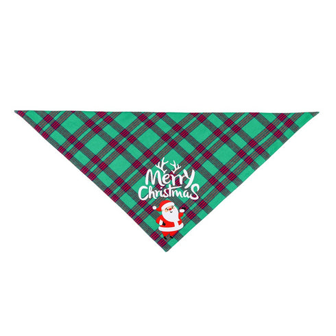 Triangle Bibs Christmas Dog Bandana