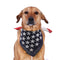 American Flag Bandana Dog Bib Scarf