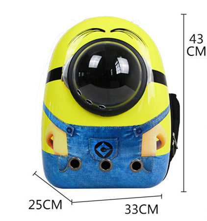 Breathable Pet Capsule Knapsack Travel Bag