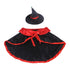 Dog Cat Vampire Cloak and Wizard Hat
