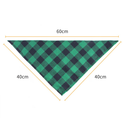 Plaid Dog Classic Bandana Scarf
