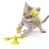 Cat Spring Interactive Chasing Feather Toys