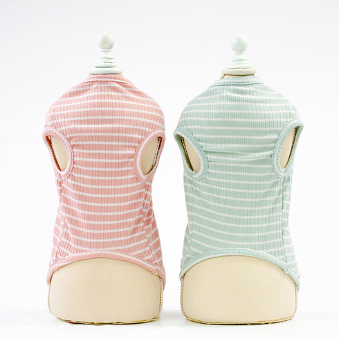 Dog Striped Breathable Soft Shirt