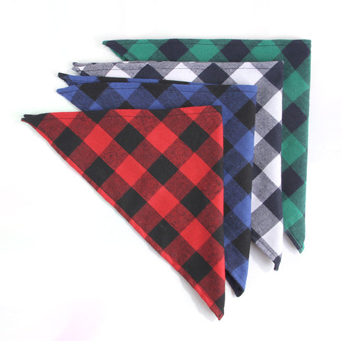 Plaid Dog Classic Bandana Scarf