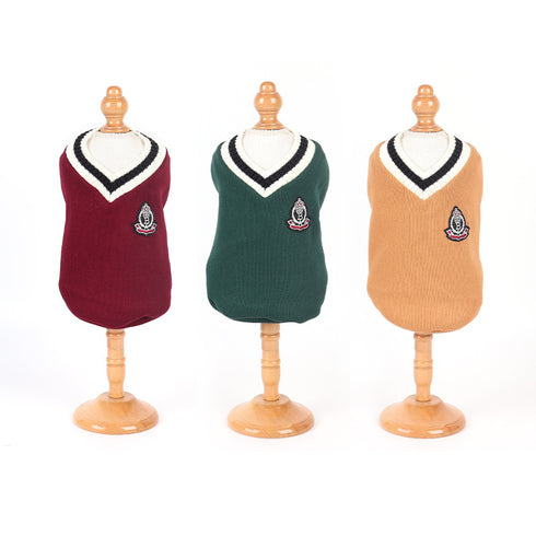 Dog Clothes Pet School Vest
