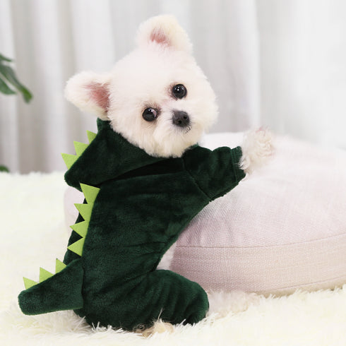 Pet Hoodies Jumpsuit Dogs Flannel Pajamas