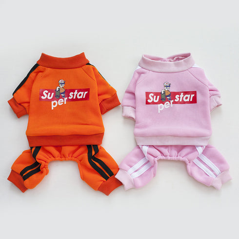 Four-Leg Sport Hoodie Puppy Clothes