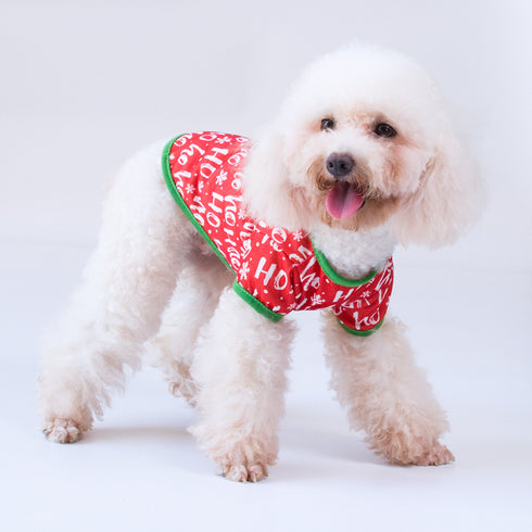 Christmas Dog Shirt Vest Soft Breathable Pet Clothes