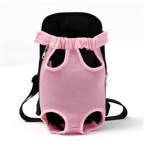 Front Legs Out Dog Carrier Adjustable Backpack