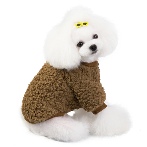 Dog Fleece Puppy Warm Apparel for Cold Weather