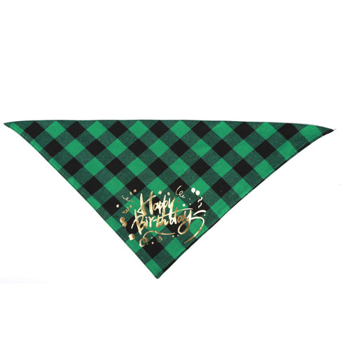 Dog Bandana Happy Birthday Pet Scarf