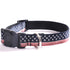 American Flag Dog Collar with Bell