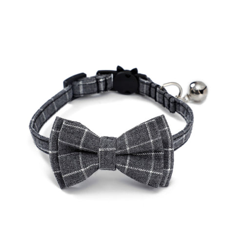 Adjustable Bowtie Kitten British Collar
