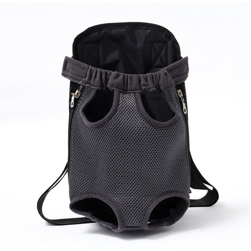 Front Legs Out Dog Carrier Adjustable Backpack