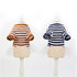 Puppy Clothes Lace Striped Dress