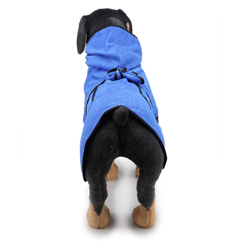 Dog Bathrobe Towel Pet Drying Robes
