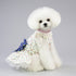 Dog Birthday Princess Flower Gauze Lace Skirt