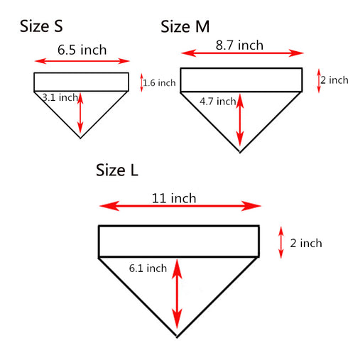 Cute American Flag Dog Bandana