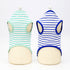 Colorful Dog Vest Dog Striped T-Shirt