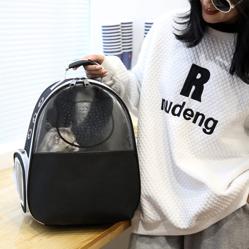 Transparent Breathable Pet Carrier Backpack