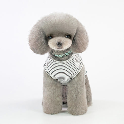 Summer Dog Strips Pet Clothes Apparel