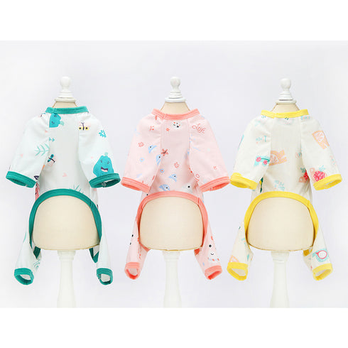 Cute Dog Clothes Onesies Puppy Pajamas
