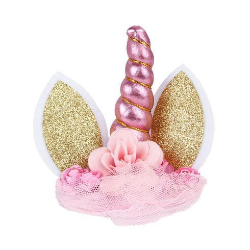 Pet Costume Unicorn Halloween Birthday Cap