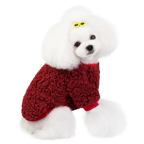 Dog Fleece Puppy Warm Apparel for Cold Weather