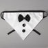 Dog Wedding Bandana Bow Tie Design Scarf