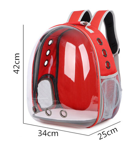 Cat Ventilate Transparent Capsule Carrier for Travel