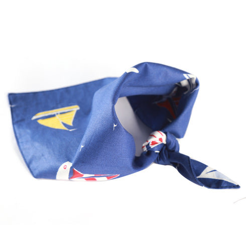 Summer Pet Bandanas Ocean Pet Triangle Scarf