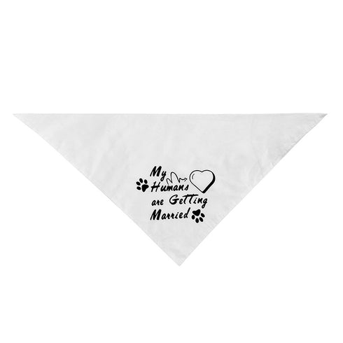 Dog Scarf Gift Wedding Dog Bandana