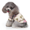 Hawaiian Pet Dog Lapel T-Shirts