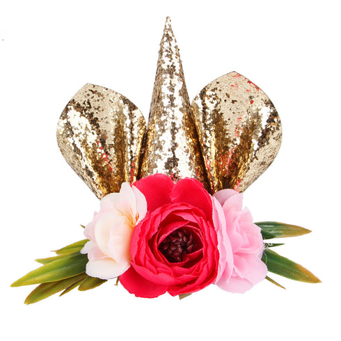 Pet Costume Unicorn Halloween Birthday Cap