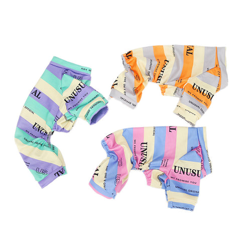 Soft Dog Jumpsuit Breathable Pet Apparel