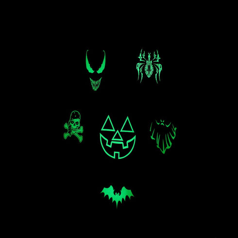 Glowing Cute Halloween Bandana for Dogs